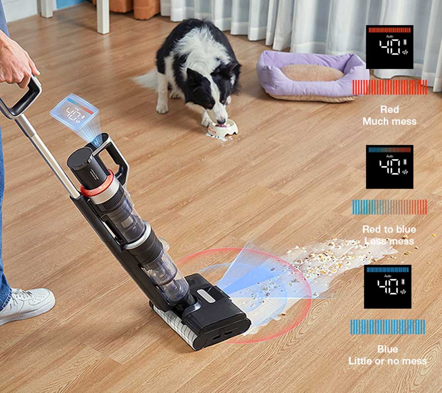 JIMMY HW11 Pro Max bezvadu 4-in-1 putekļsūcējs un mazgātājs